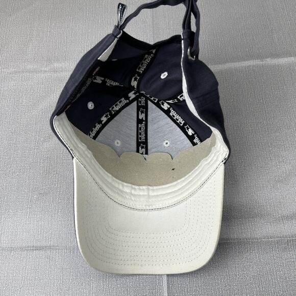 Penn State Nittany Lions Hat Navy Blue Starter Adjustable Strapback Cap - Picture 4 of 9